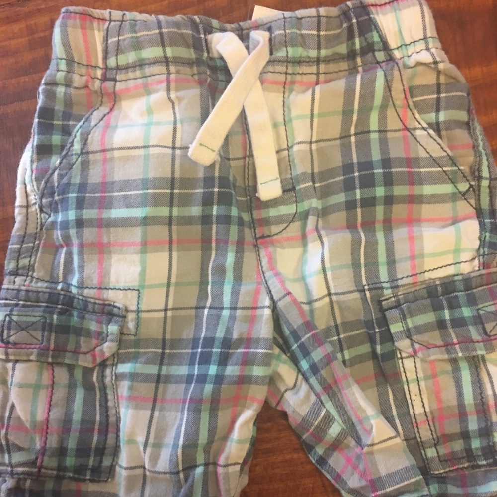 Boys plaid carters shorts 3T